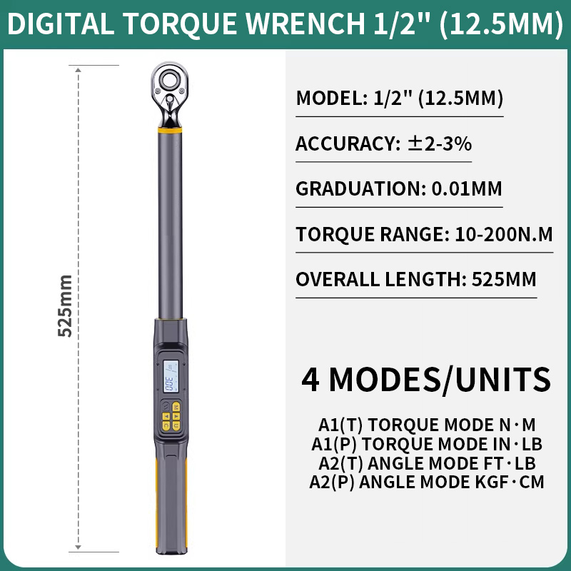 Digital Angle Torque Wrench Pr - Torque Wrench Digital ulasan dan harga