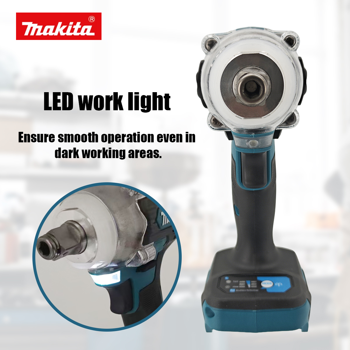 Makita DTW300 18V Tool Set Bru - Torque Wrench Digital ulasan dan harga