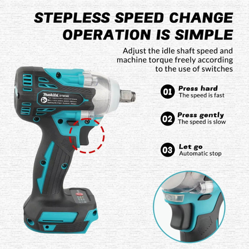 Makita DTW300 18V Brushless Co - Torque Wrench Digital ulasan dan harga