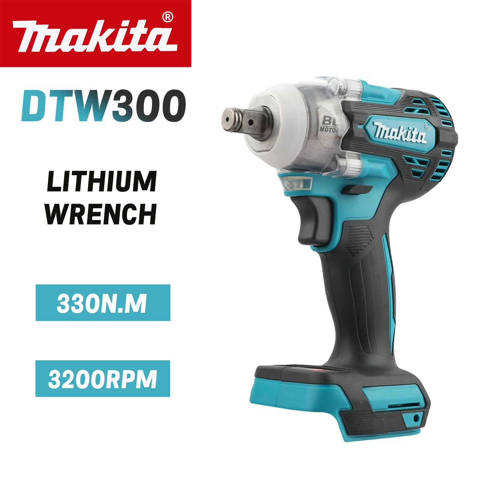 Makita DTW300 18V Tool Set Bru - Torque Wrench Digital ulasan dan harga