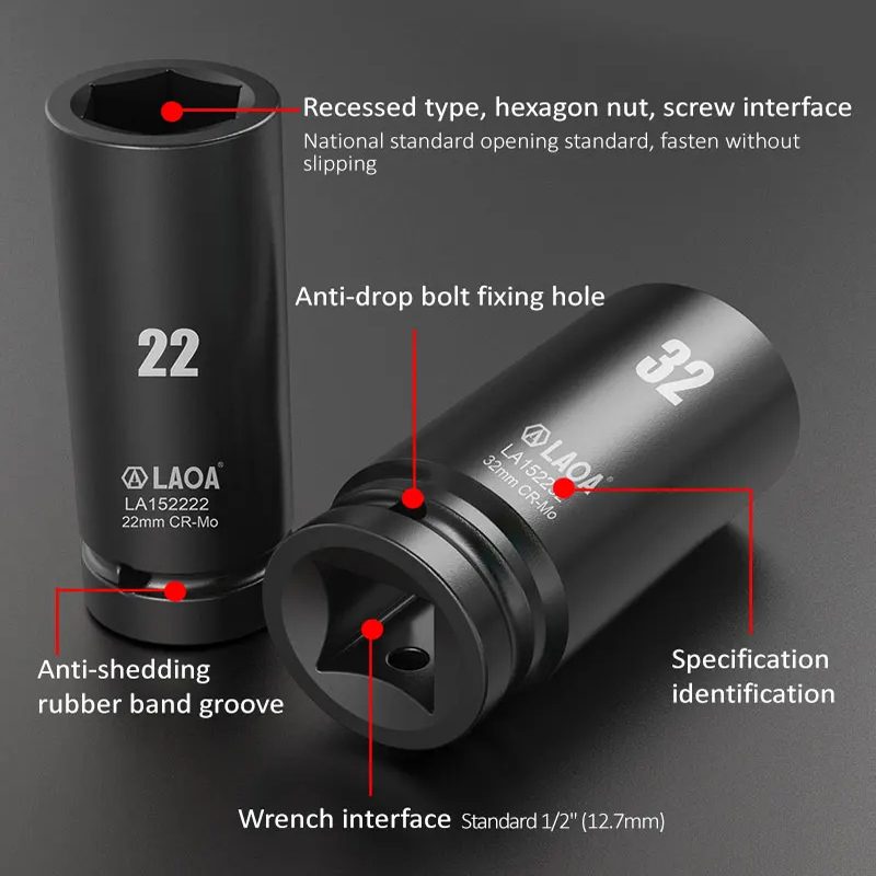 LAOA  1/2 inch Head Used on Ra - Torque Wrench Digital ulasan dan harga